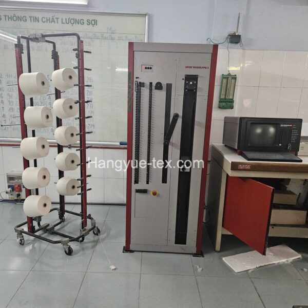 1 Uster yarn tester for strength & elongation  Year-1997