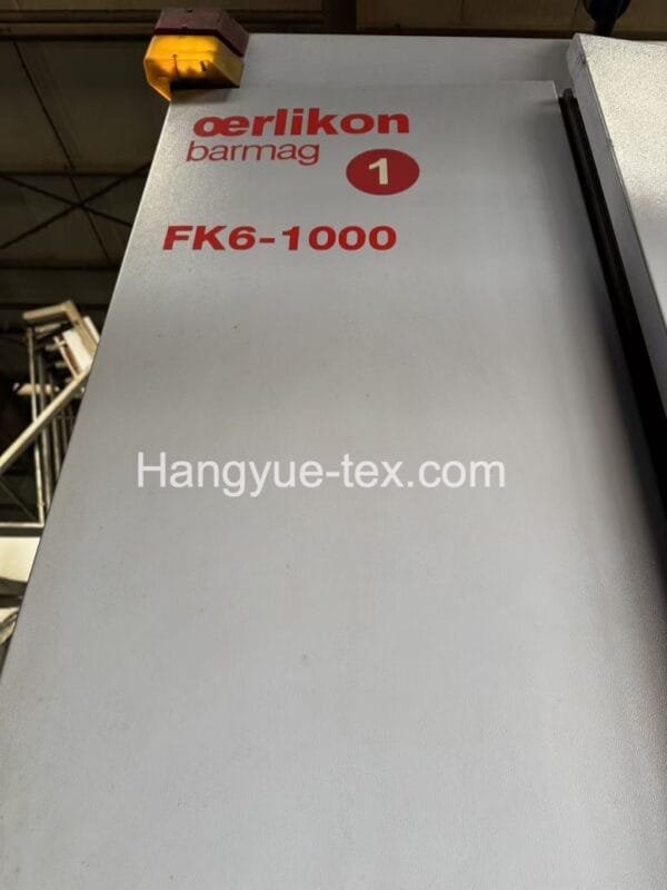 1 Sets aerlikon Barmag FK6-V-1000 Texturizing Machine – Year 2009