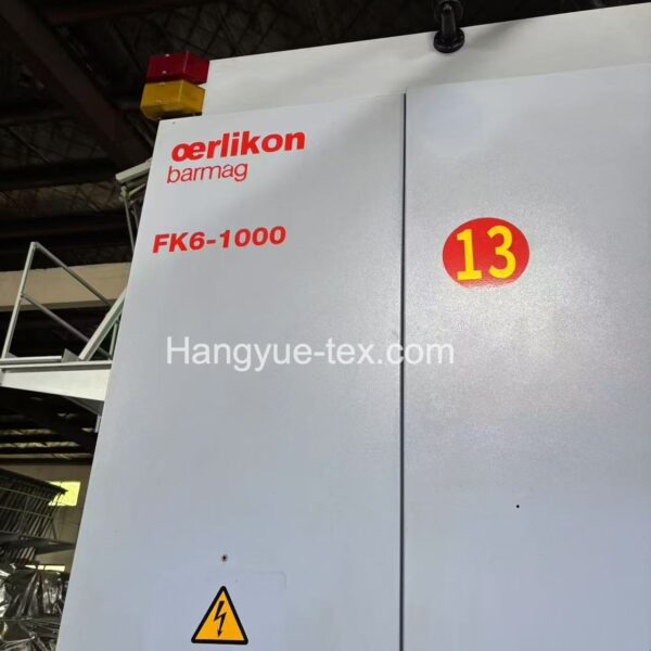 1 Sets aerlikon Barmag FK6-1000 Texturizing Machine – Year 2016