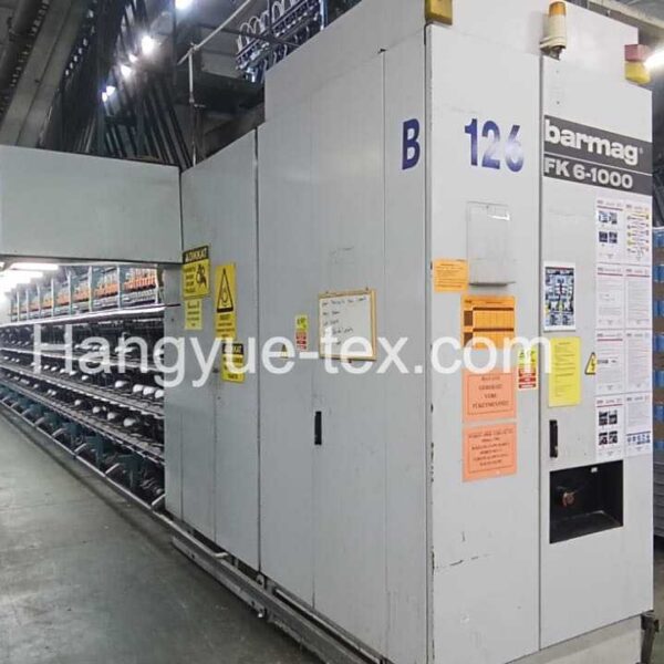 5 Sets Oerlikon Barmag AFK Texturizing Machines – Years 1997 / 1998