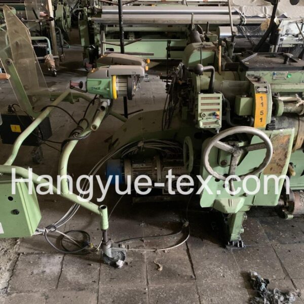 Alternative view of 43 Sets SULZER PU Projectile Looms Working Width 390cm / 153” Year–1982