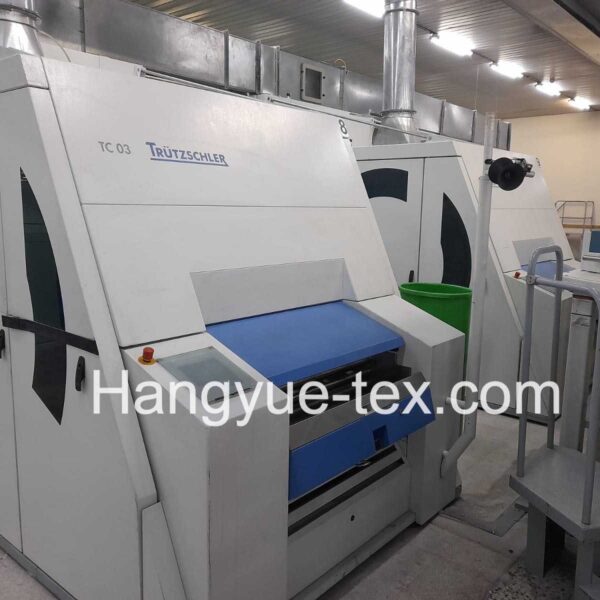 7 Set Trützschler TC03 & Carding – Year 2007