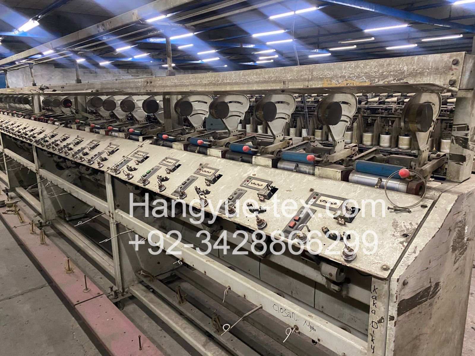 1 Set Double Winder Daewon 50 spindle Year-1999 - Image 6