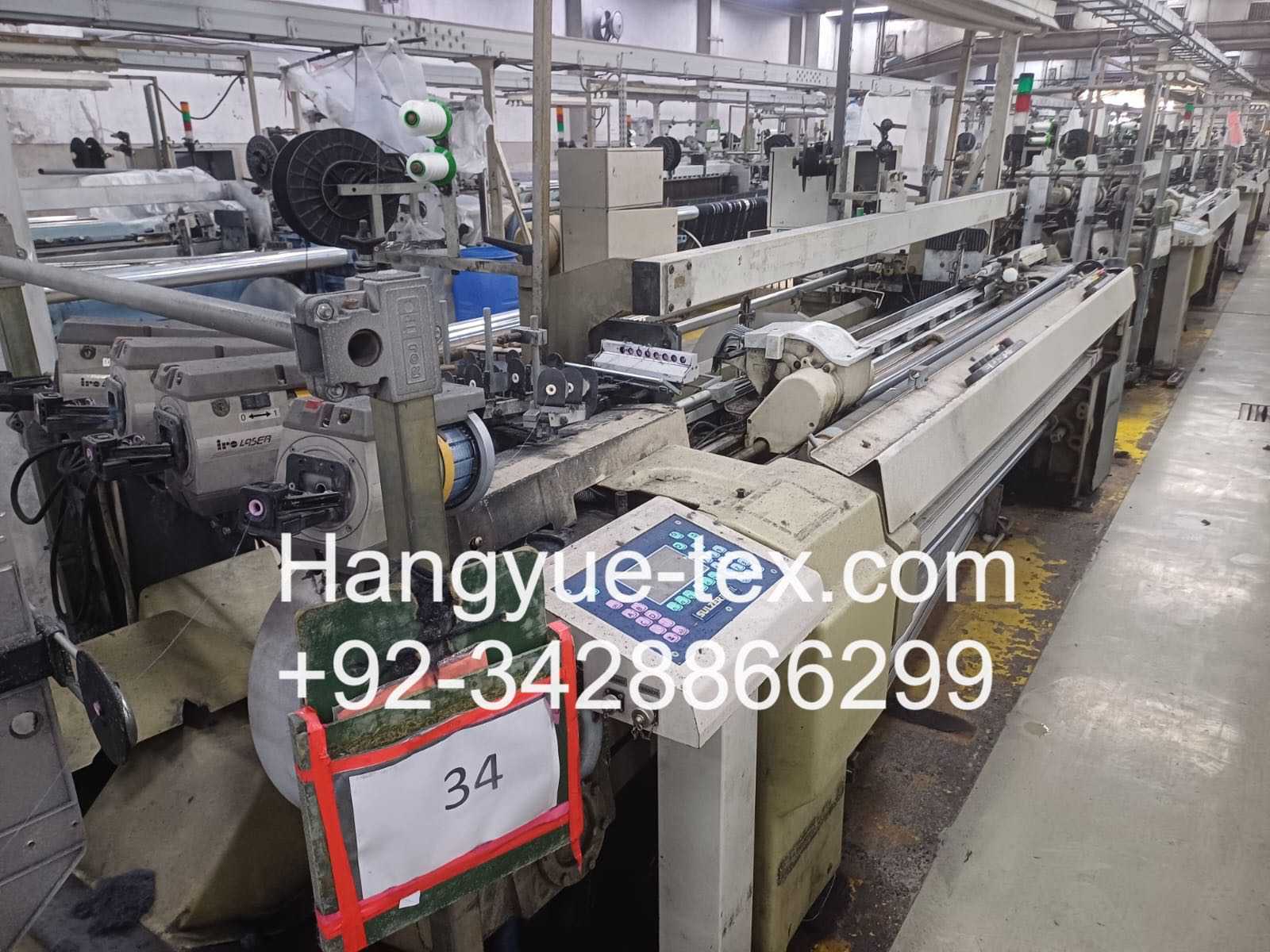 6 Sets Sulzer Loom Novo Pignone Fast Width220cm Staubli 2660 Dobby Year–1999 - Image 6