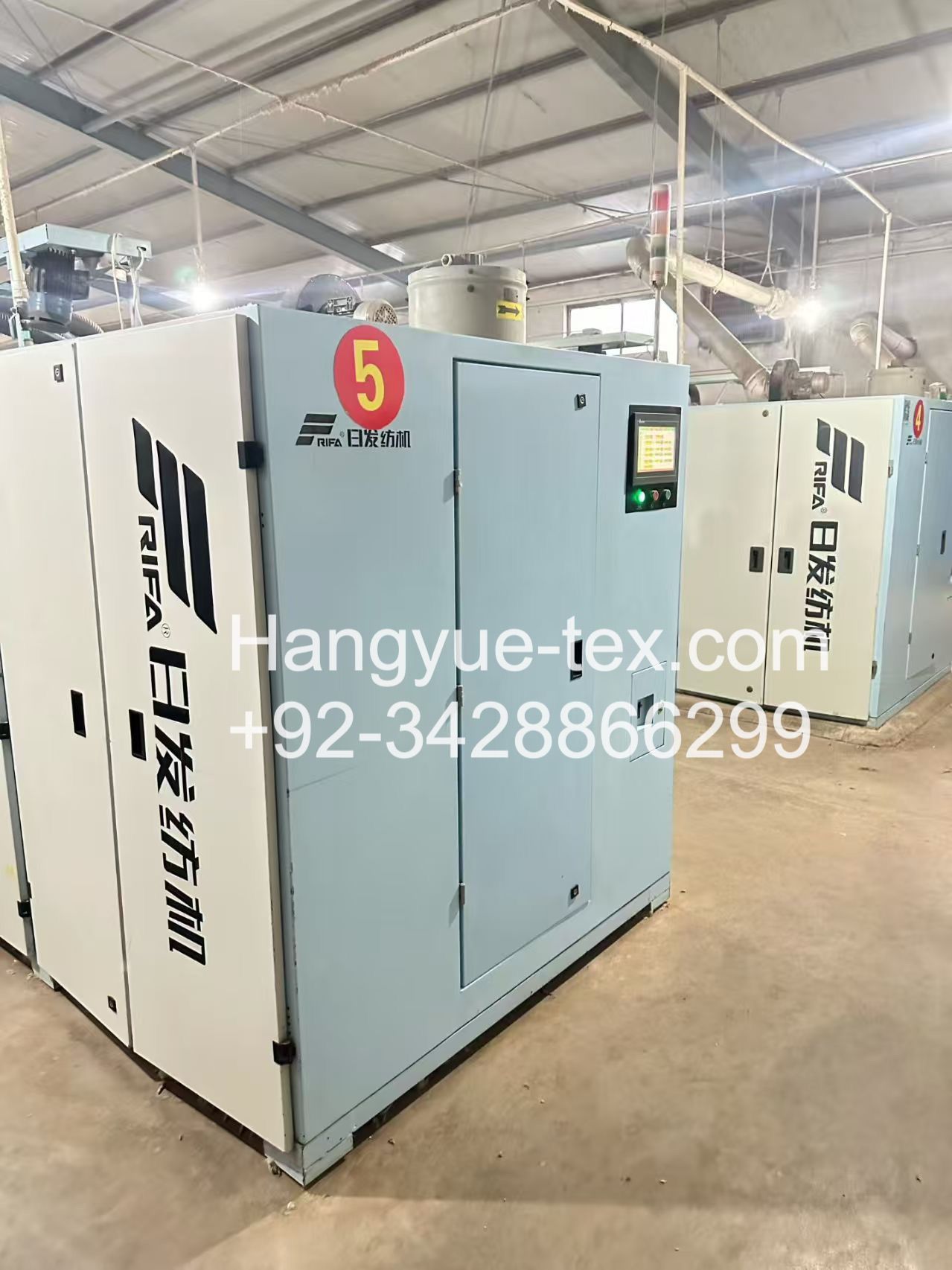 5 Set Rifa RS30 Open-End Spinning 520 Rotor Year–2019