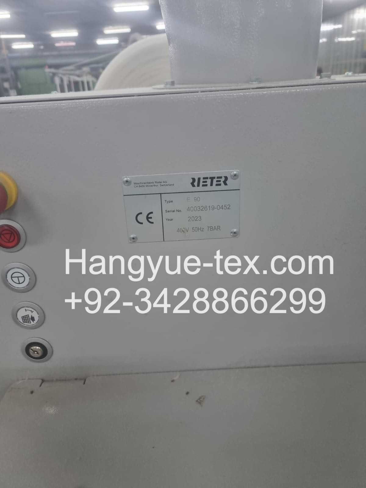 1 Complete Sets Rieter Comber E 90 with Unilap E36 Year–2023 - Image 5