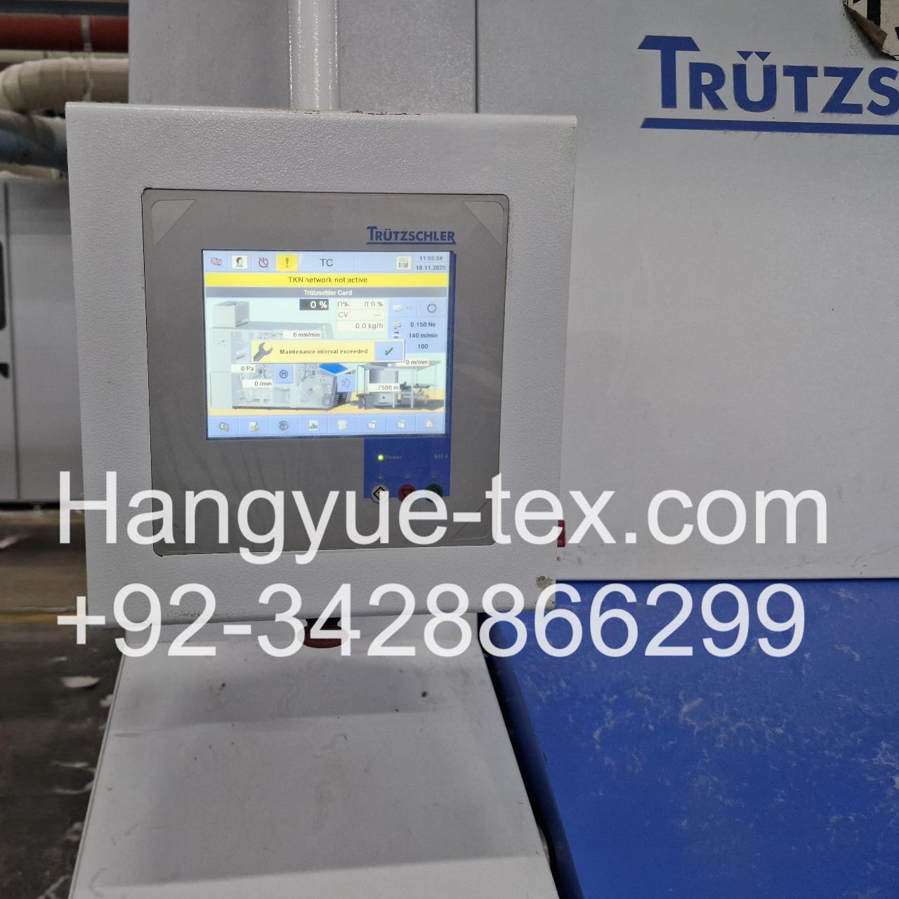 6 Sets Trützschler Carding Machine TC10 3 Licker-in Year–2017 - Image 4