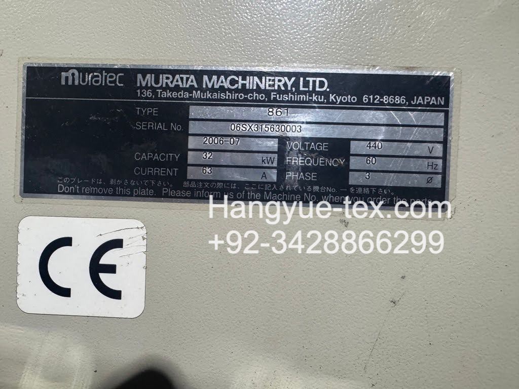 2 Sets Muratec Vortex 861 MVS Year–2006/2007 - Image 3