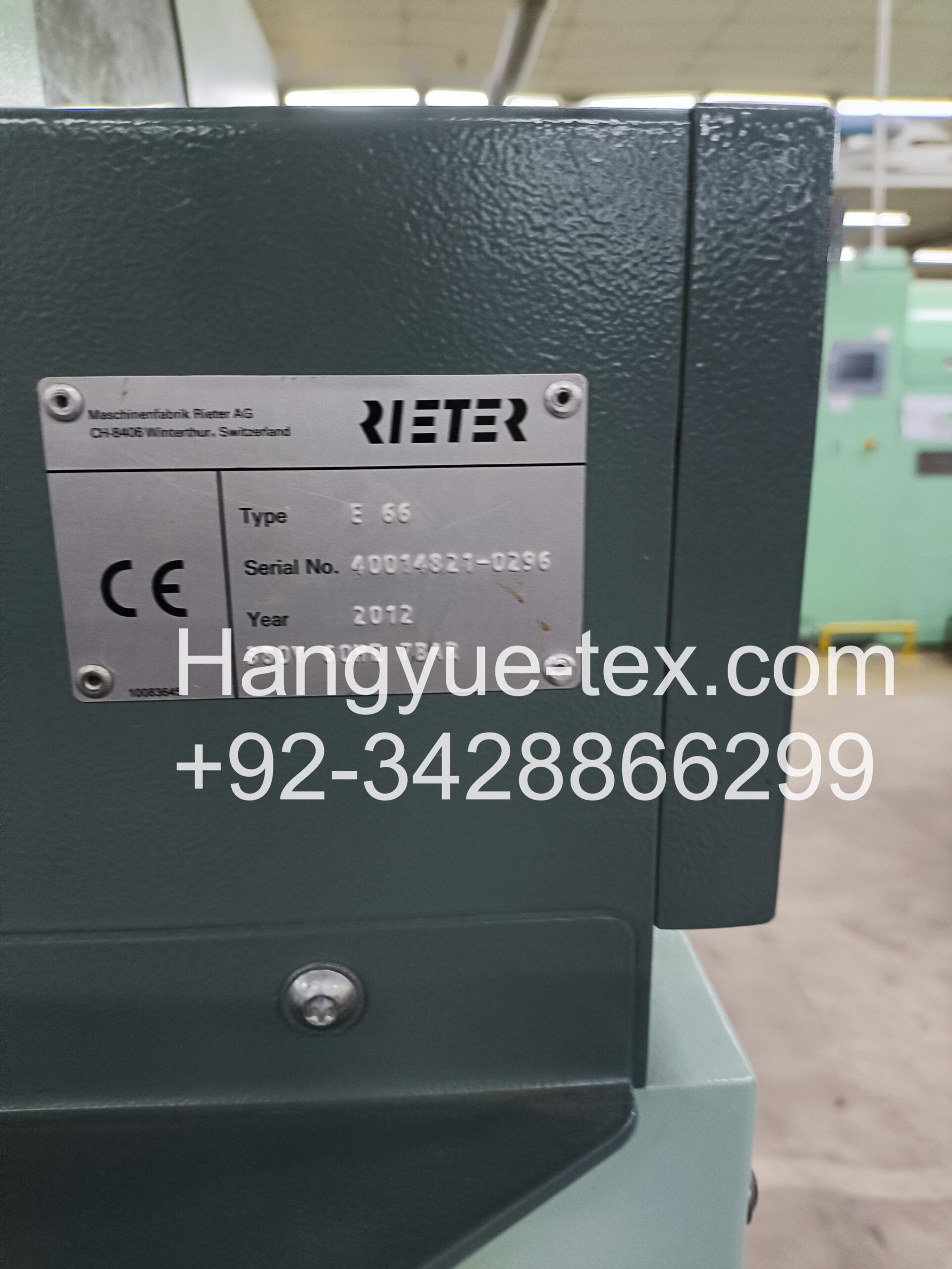 3 Sets Rieter Comber E66 Year–2009/2012 - Image 5