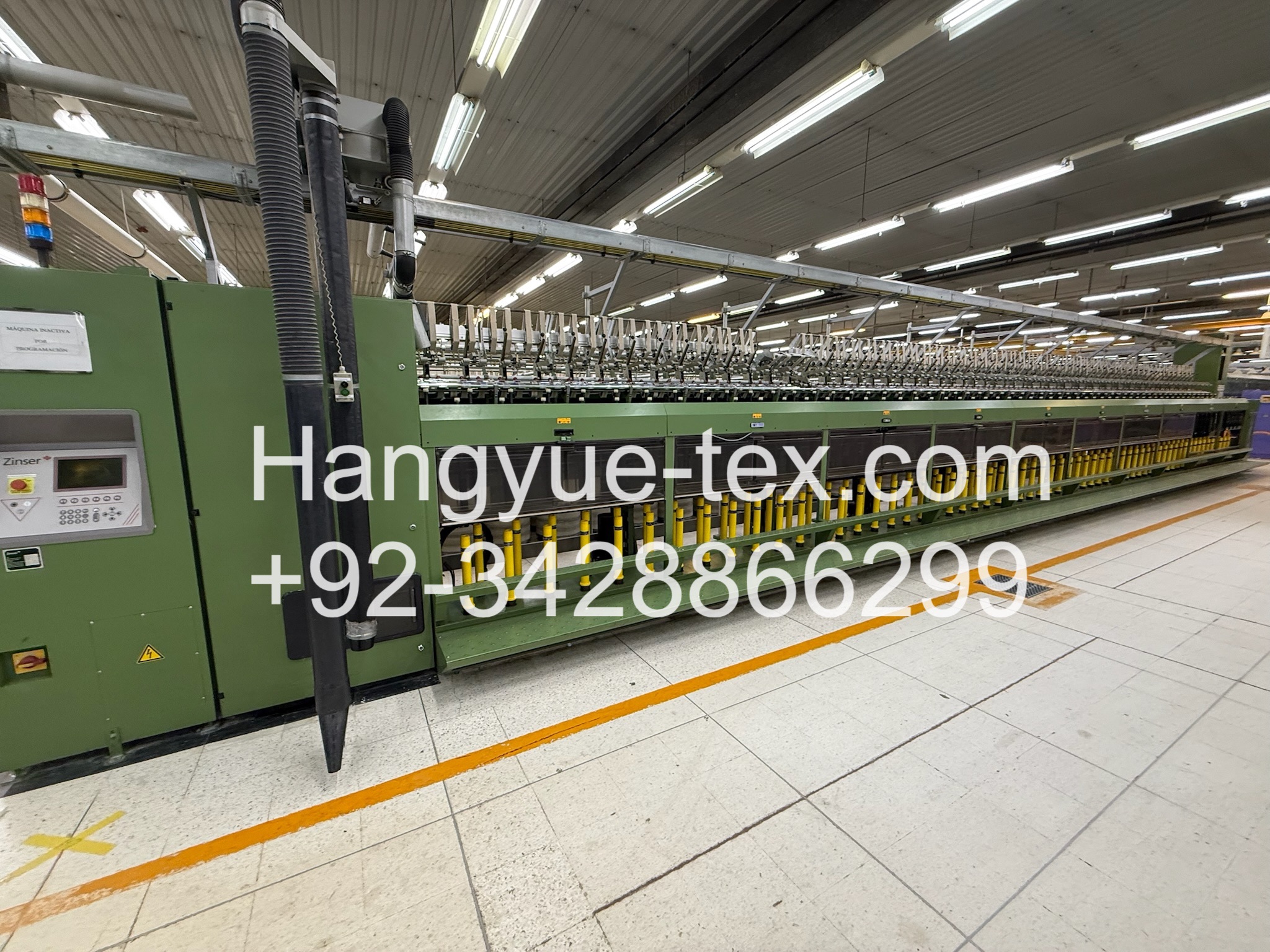 5 Sets Zinser FL670 Roving Frame Year–1999/2017